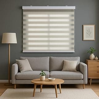 Persiana Double Vision Sunny 1,20Larg X 1,60Alt Linho