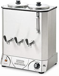 Cafeteira Marchesoni Profissional 8 Litros 110v, CF.4.421, Inox em aço inoxidável