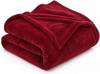 Cobertor Casal Manta Microfibra Fleece 2,00 x 1,80m cor vinho