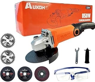 Esmerilhadeira Angular 850W 220V com Kit de Ferramentas Profissionais
