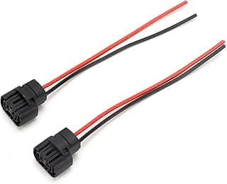 Chicotes de soquete fêmea 5202 H16 para farol e farol de neblina, acessórios automotivos