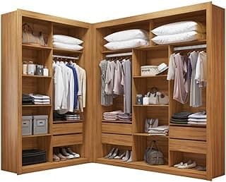 Closet Modulado 6 Gavetas Freijó Amoudi Móveis