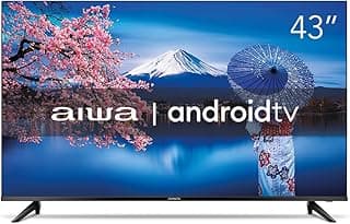 SMART TV AIWA 43 ANDROID HD BORDA ULTRAFINA (AWS-TV-43-BL-02