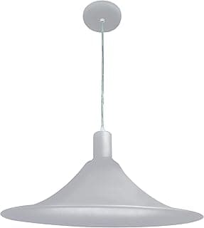 Pendente 1 Luz, LLUM Bronzearte, 35788, 105W, Branco, 50 cm