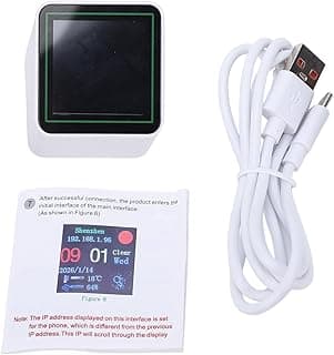 Relógio Meteorológico Dpofirs com Display Digital e Cabo USB