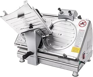 Cortador de frios semi automático em aço inoxidável, lâmina de 300MM
