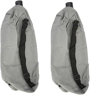 Saco de vácuo de parede para lixadeira autoescorvante - dois sacos cinza com alças pretas