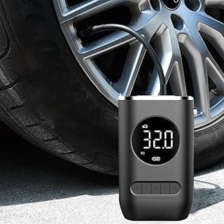 Compressão de ar portátil para pneus de carro com medidor de pressão digital