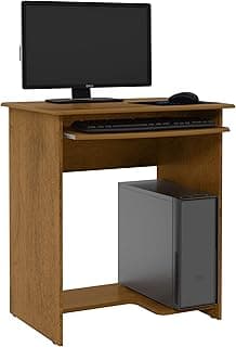 Escrivaninha Mesa Computador Notebook Prática Compacta Home Office (Freijó)