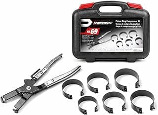 Kit de Compressor de Anel de Pistão POWERBULT KIT 69 com Alicates e Anéis