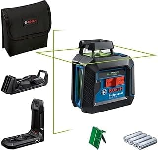Nível laser verde Bosch GLL 2-20G com estojo e acessórios