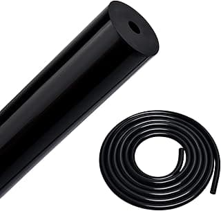 Mangueira de tubo de vácuo de silicone preto EVIL ENERGY 1,5 m 130PSI