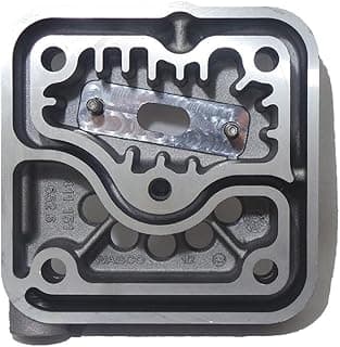 Cabeçote compressor ar Mercedes Benz OM457 cilíndro intermediário WABCO