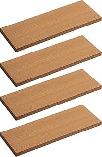 4 Prateleiras Mdf 30x60cm para Sala Sem Suporte 18mm