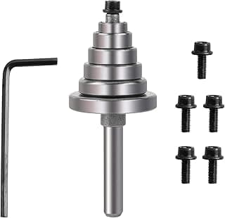 Kit de Substituição de Rolamentos Para Fresas | Diâmetro Interno: 4,76 Mm | Diâmetro Total: 9,52 Mm, 12,7 Mm, 15,9 Mm, 19 Mm, 22,2 Mm, 28,65 Mm | Conjunto de 7 Rolamentos