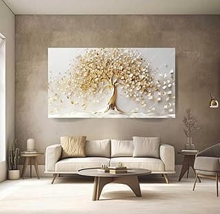 Quadro Decorativo Árvore da Vida 3D em Tela Canvas Bordas Infinitas