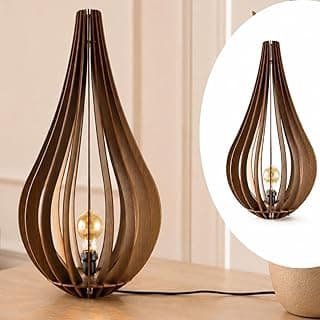 Luminária de Mesa Quarto Avhara 40 cm Fiação 1,5 metros Botão liga/desliga Bivolt Feita á Mão Soquete E27