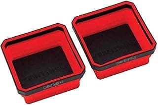Bandejas de ferramentas dobráveis e magnéticas CRAFTSMAN, vermelhas, 2 peças, CMMT98343