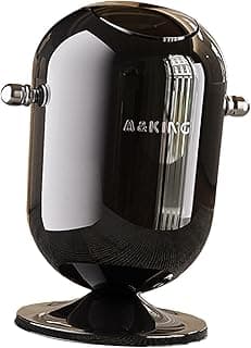 Baoblaze Lixeira Criativa com Pé Alto, Lixeira Doméstica de Grande Capacidade para Banheiro, Casa, Escritório e Quarto, Preto