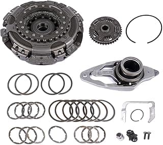 Kit de embreagem dupla de transmissão DQ200 DSG LUK 602000600 Substituição para Audi A3 A1 VW Golf Jetta Passat SKODA Fabia Octavia Superb 1.2T 1.4T 1.8T 0AM198141L 0AM198140F