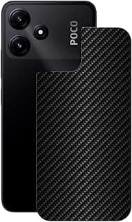 Película Traseira Gshield Fibra de Carbono Preta para Xiaomi Poco M6 Pro 5G