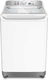 Máquina de Lavar Roupa Panasonic NA-F150B1W Melhor Lavagem e Menor Consumo de Água 15kg Branco 127V