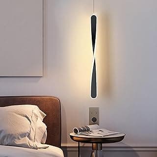 Luminária pendente LED moderna para sala de jantar, lustre ondulado ajustável, luminária de teto para cozinha, luminária pendente linear LED moderna (dourada, luz branca)