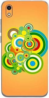 Capa traseira de adesivo multicolorido para Xiaomi Redmi 7A