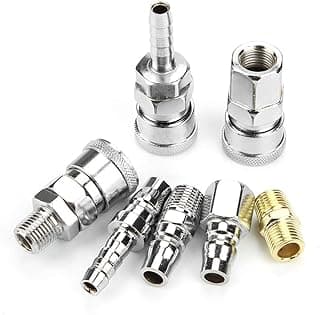 Conjunto de Conectores de Liberação Rápida do Compressor de Ar 18 peças