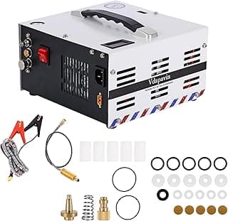 Compressor de ar PCP 4500 PSI 30 MPa com acessórios