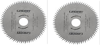 2 Discos De Corte 4 72 Dentes Para Madeira Serra Circular