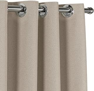 Cortina blackout tecido linho premium 2,65x2,50m marfim