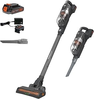 Aspirador de pó vertical BLACK+DECKER Powerseries 2 em 1 com sistema Autosense