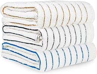 Kit 03 Toalha de Banho Grossa Praia Hotel 440g/m² Costura Dupla Reforçada (Sortido)