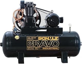 Compressor de Ar Trifásico 40PCM 261 Litros Bravo CSL 40BR/250-SCHULZ-922.9278-0