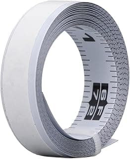 Fita métrica autoadesiva 72 polegadas para uso externo em metal