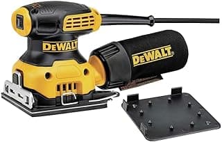 DEWALT Lixadeira de palma, folha de 1/4 (DWE6411K)