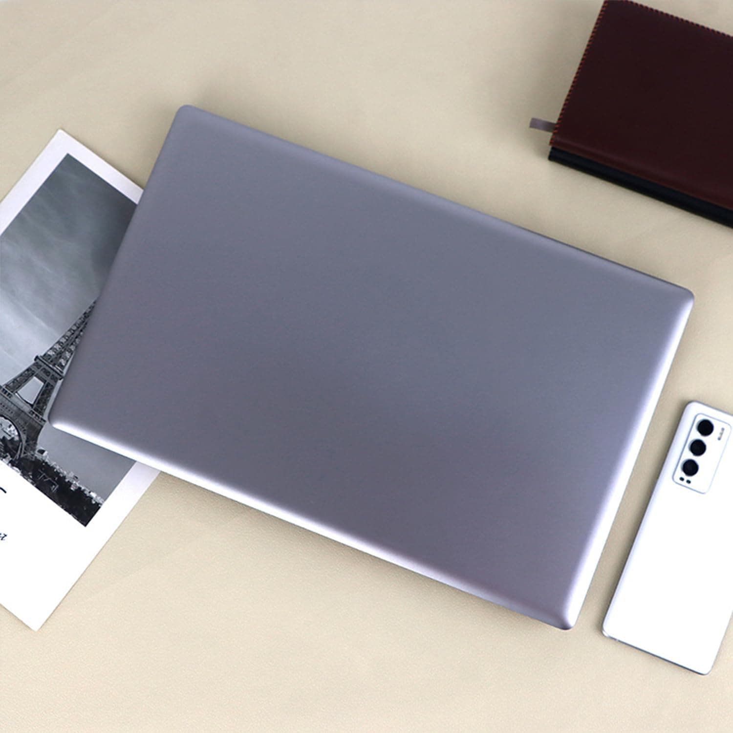 Notebook Huitbat TK-H25 Intel Core i5-6200U, 8GB RAM 512GB SSD Storage, Tela 15,6" FHD LED, Intel UHD Graphics, Reconhecimento de Impressão Digital, Windows 11 Pro, Cinza