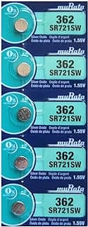 Bateria 362 Murata Pilha Relogio Sr721sw 5 unidades