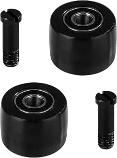 2 peças 3037PAR Rolamento de lixadeira de correia pneumática para ferramenta pneumática Astro, peças de reposição de lixadeira de correia peças de ferramentas pneumáticas 3037 conjunto de polia para