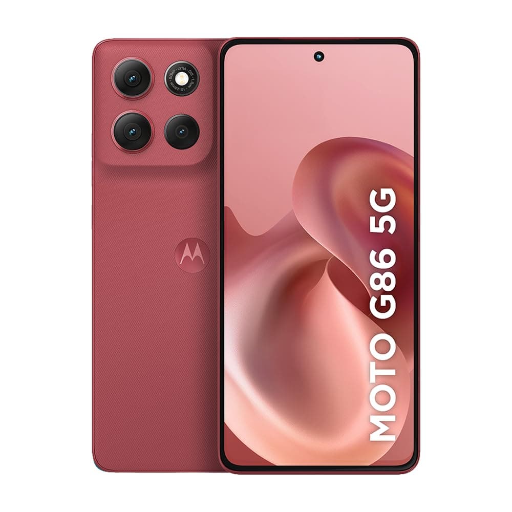 Smartphone Motorola Moto G86 5G Tela Poled 1.5K 256GB Vermelho
