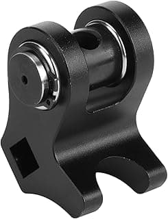 Ferramenta de compressor de mola de válvula preta Keenso, ângulo lateral, metal, fundo branco