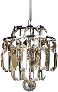 Pendente Krika Bella Iluminação No Voltagev, Âmbar