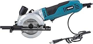 WESCO Serra Circular Compacta 750W 120mm, Modelo WS3454.1, 220V, com Lâmina 24 Dentes