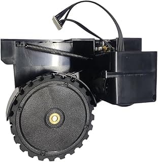 Roda de aspirador de pó preto com motor para Laresar L6 Pro