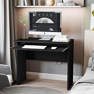 Escrivaninha Mesa para Computador Gamer Quarto Estudo Escritório Home Office (PRETO)