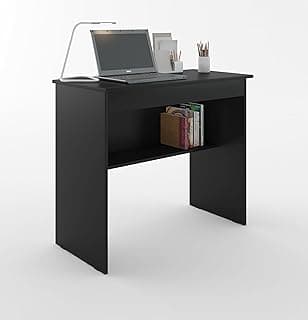 Escrivaninha Mesa para Computador Gamer 1 Gaveta Quarto Estudo Escritório Home Office (PRETO)