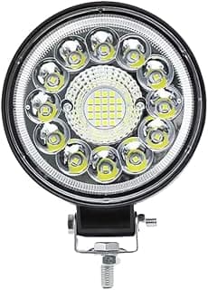 Farol de milha LED 99W, 33 LEDs, luz branca fria, alta potência, para caminhão e 4x4