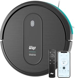 Aspirador de pó robô WAP W400 3 em 1 com controle remoto e smartphone
