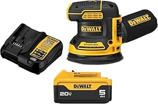 DEWALT Kit de Lixadeira Orbital Aleatória 20V MAX (DCW210P1)